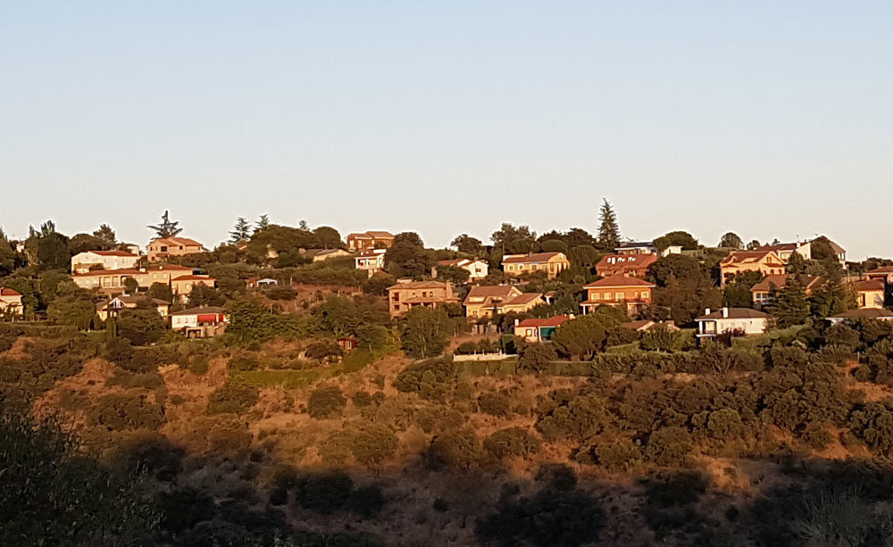 Vista urbanización Cerro Alarcón 2